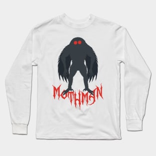 Mothman Silhouette Long Sleeve T-Shirt